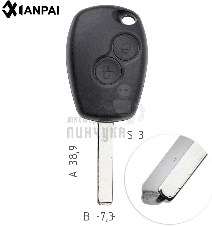 Корпус  Renault VA2 2кн ремкомплект  КНР