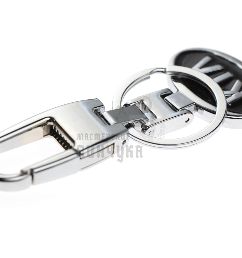 Авто карабин с кольцом для ключей KIA