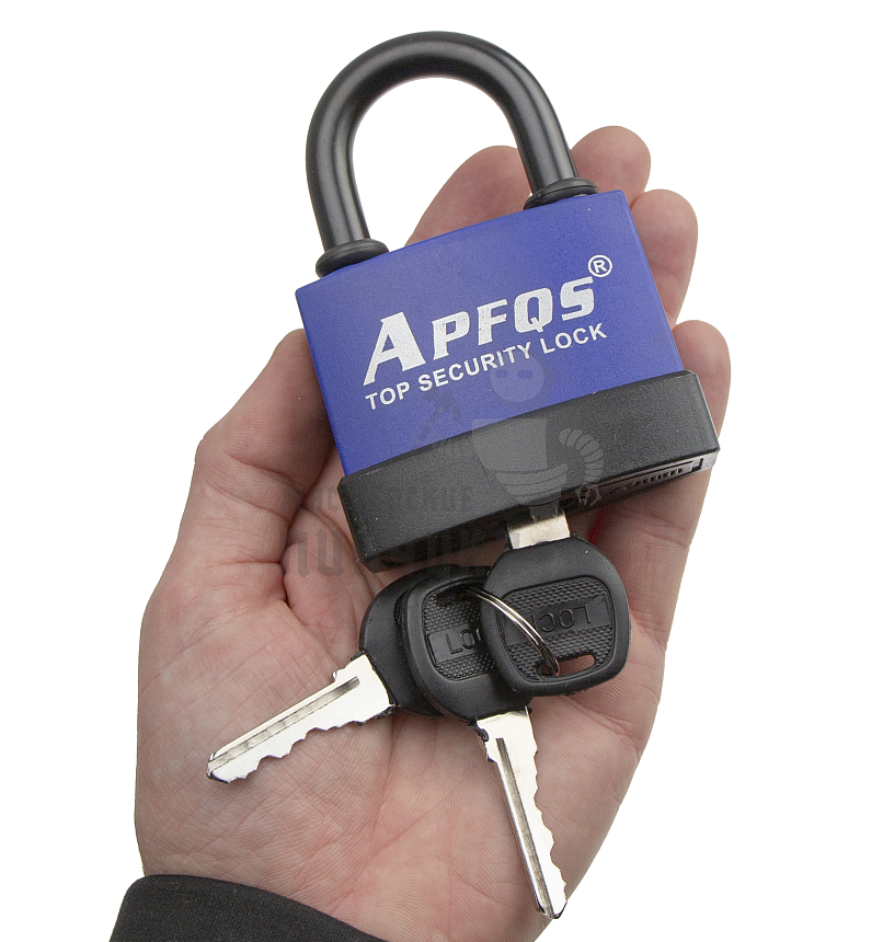 Навесной замок APFQS 70мм (короткая дужка)