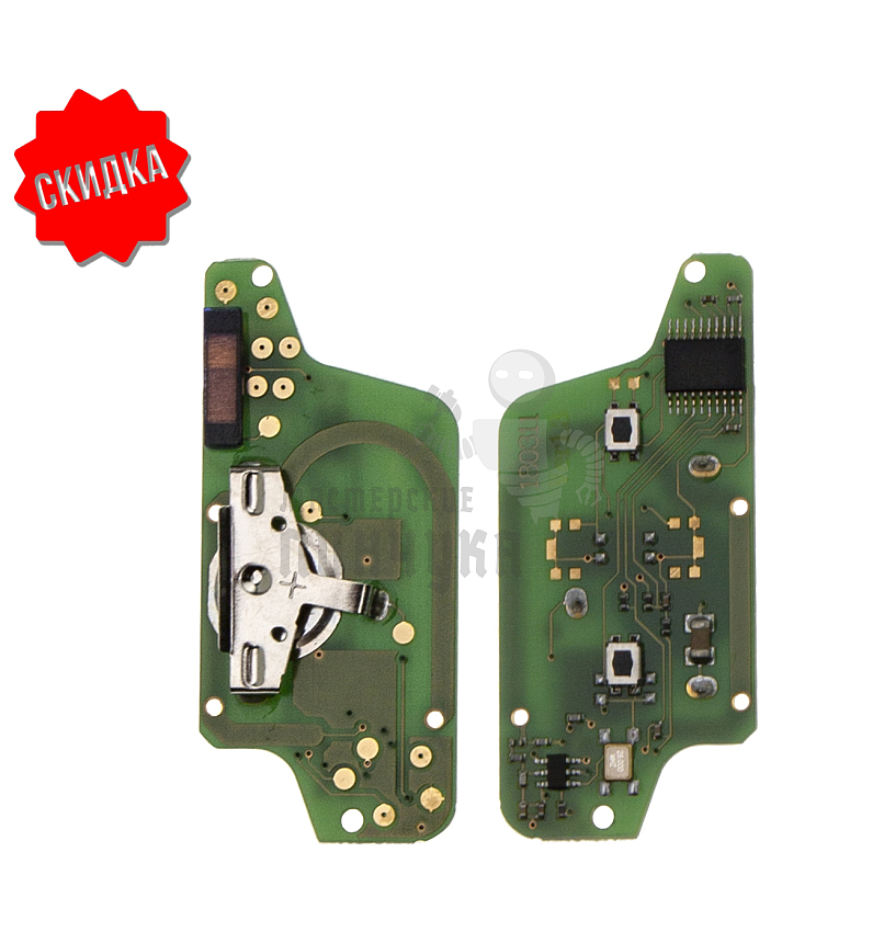 Плата PEUGEOT 2кн 433Mhz ASK/FSK 