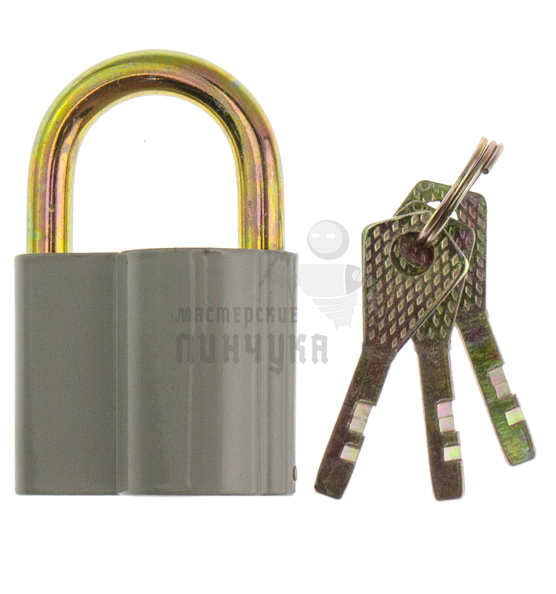 Навесной замок Avers PD-20-50-Blister (серый)