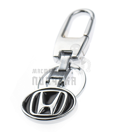 Авто карабин с кольцом для ключей HONDA