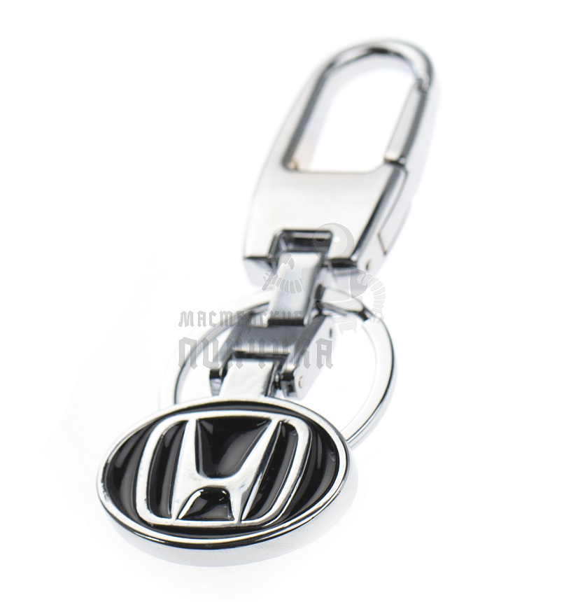 Авто карабин с кольцом для ключей HONDA