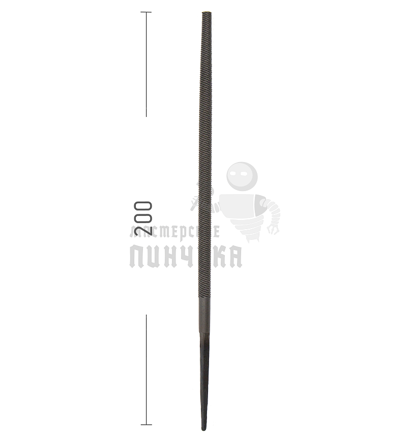 Напильник круглый 150мм №1 *ХИЗ*