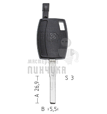 T00HF65P TP00FO-24P HU101T0 а/пласт.с мест.п/чип FORD.FOCUS - Чертеж