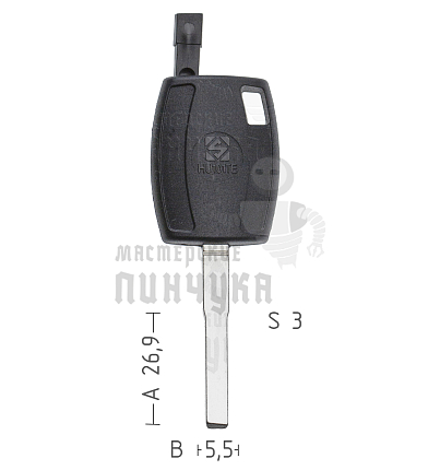 T00HF65P TP00FO-24P HU101T0 а/пласт.с мест.п/чип FORD.FOCUS