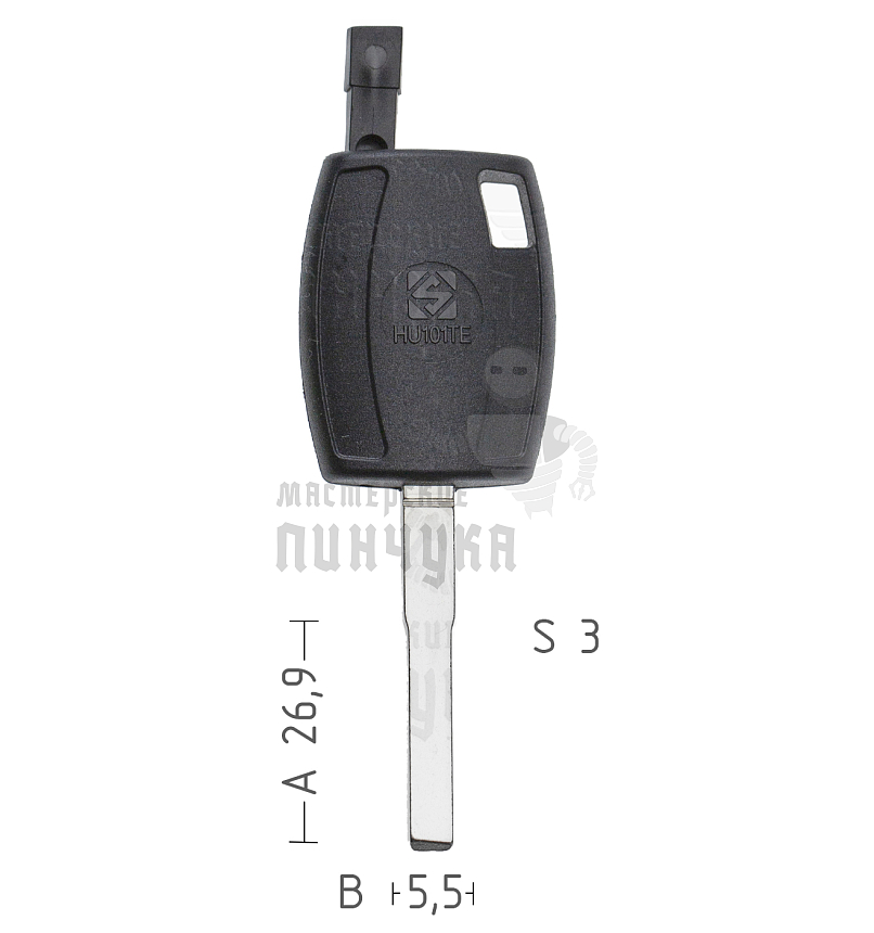 T00HF65P TP00FO-24P HU101T0 а/пласт.с мест.п/чип FORD.FOCUS
