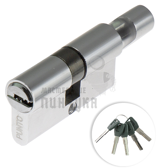 Цилиндровый механизм PUNTO c вертушкой A202/60