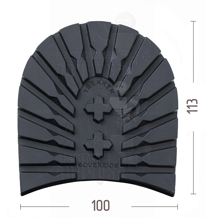 Набойка "Trekker Sovereign" р.4 муж. Черный, Зима 10мм