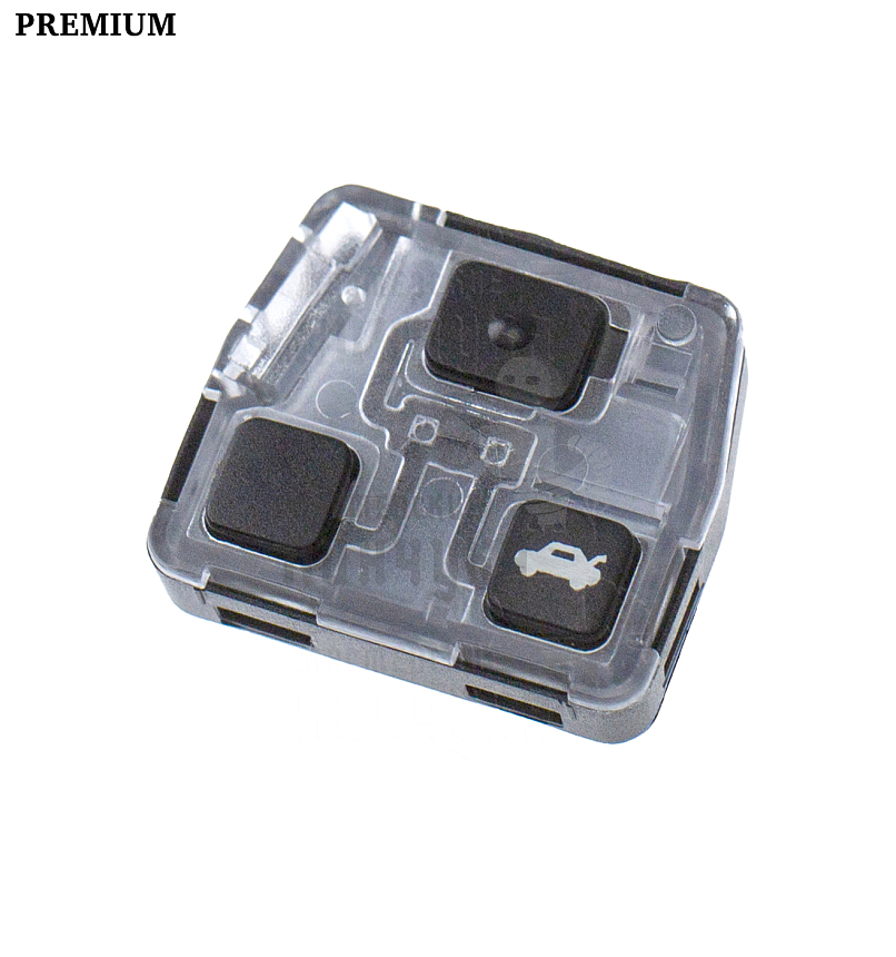 Корпус ключа для платы 3 кнопки КНР   TOYOTA