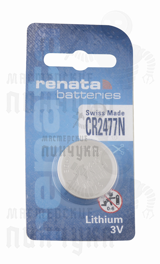 Батарейка RENATA CR2477N BL1 (1/10/300)