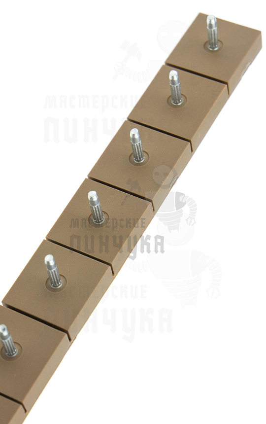 Полоса со штырями Octopus, р-р широкий, цв.бежевый