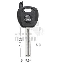 T00KIA10P KIA7BTE TP00KI-9.P а/пласт.с мест.п/чип KIA - Чертеж