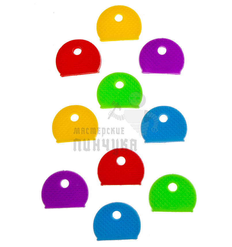 Шляпки резиновые цветные