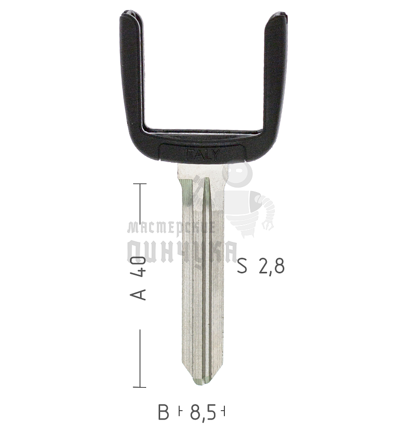 Лезвие HY14SU рога п/чип Hyundai, Kia