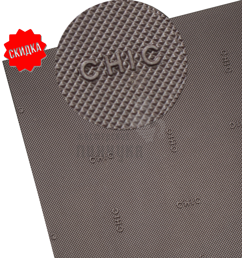 Набойка Резит "Chic" 500*500*6,6 цв.коричневый