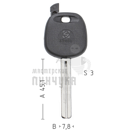T00TY43P TP00TOYO-18P TOY40BT0 а/пласт.с мест.п/чип TOYOTA