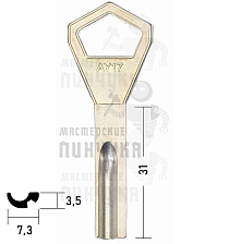 AY17_AY19 Abloy					 - Чертеж