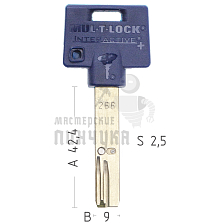 Mul-T-Lock: Профиль 266S Plus Original "INTERACTIVE" SUPERLOCK - Чертеж