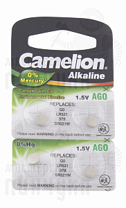 Батарейка Camelion G 0 BL-10 часовая (379 /SR521) (10 / 100 / 3600)