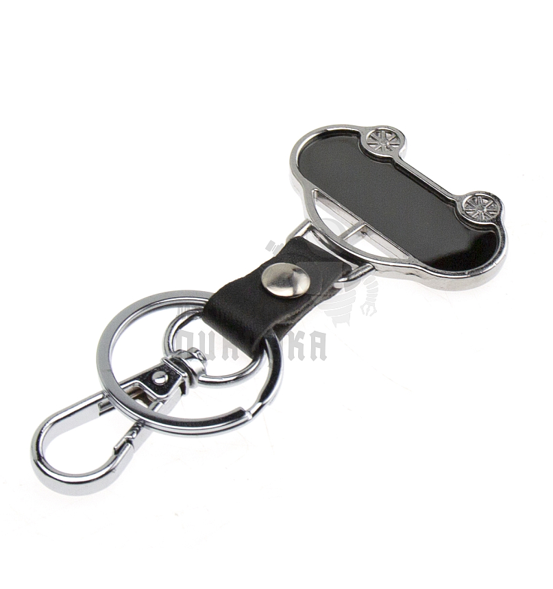 Брелок для ключей "Машинка минимализм" + карабин