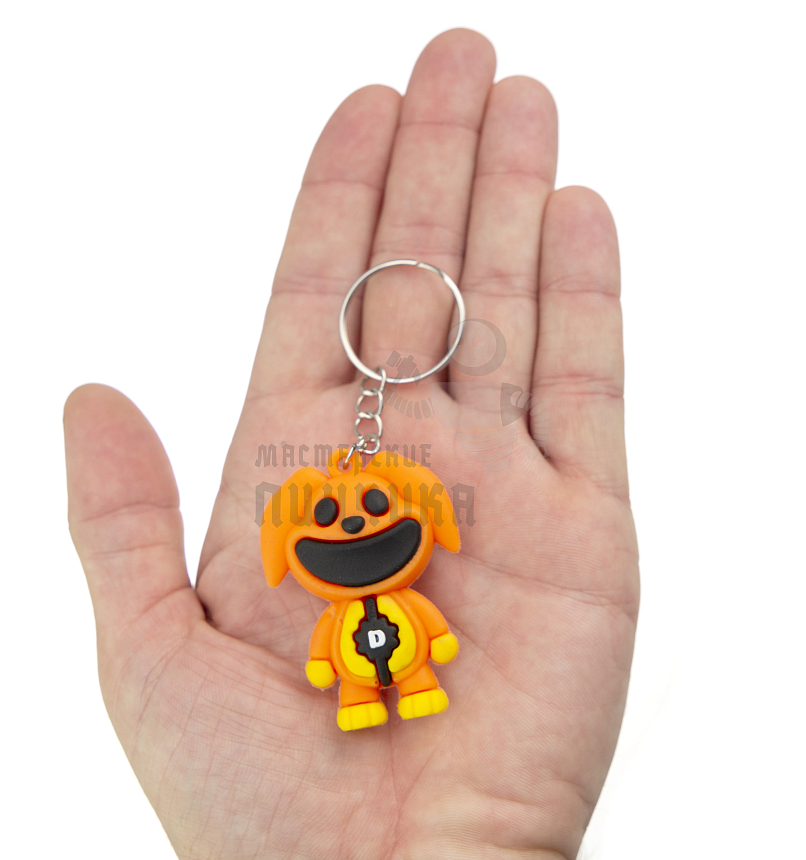 Брелок для ключей "Poppy playtime", ПЁС с кольцом