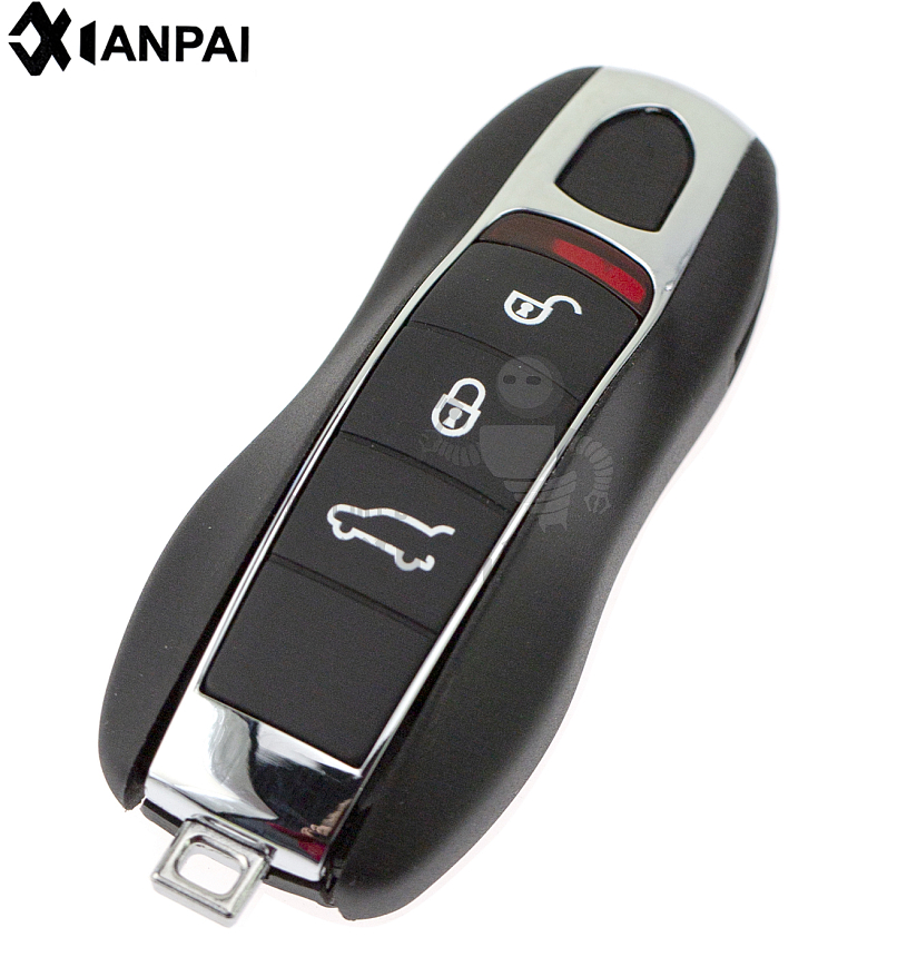 Корпус ключа HU-HAA HU66 HF55 3 кнопки + паника КНР Porsche