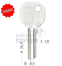 U-5D UL50 UNL5 DAMX DAM1 1.8мм КНР - Чертеж