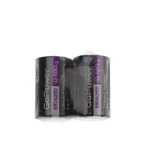 Батарейка GoPower ER14250 1/2AA Shrink 2 Li-SOCl2 3.6V (2/60/600) - Чертеж