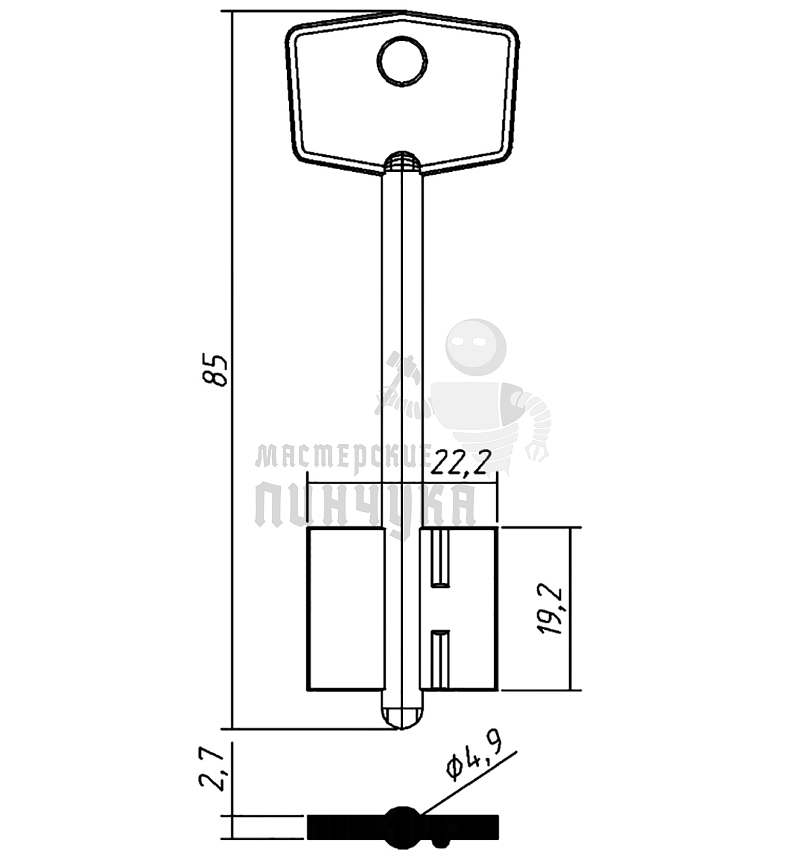 GRN2D (силумин)