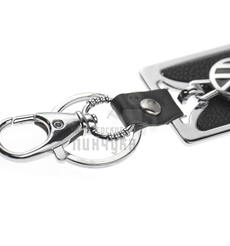 Авто карабин с кольцом для ключей VOLKSWAGEN