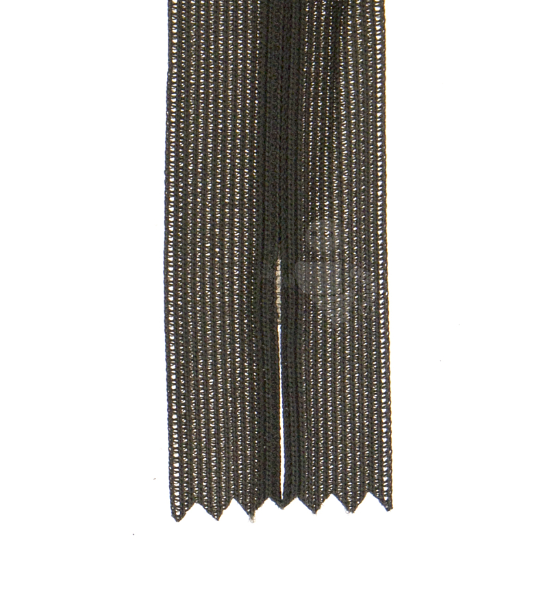 Молния спиральная (витая), Т-3 20см, потайная, неразъёмная, цв.хаки 328