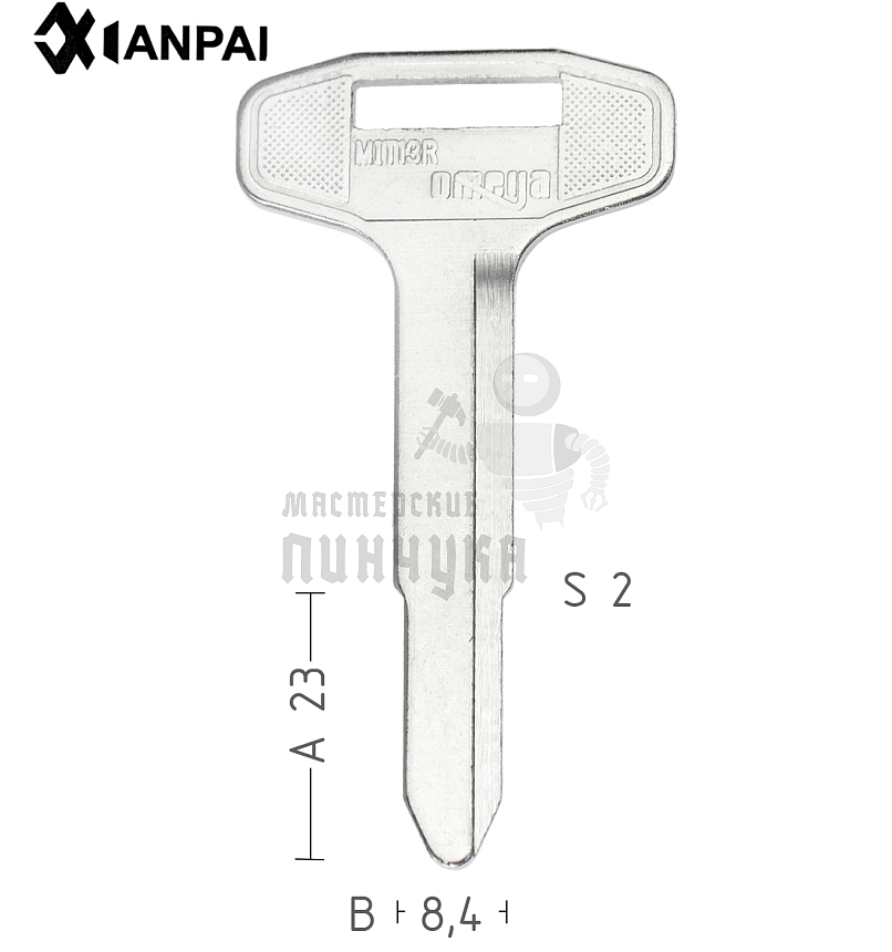 Автосталь OMEGA Mitsubishi MIT-15 MIT15 MIT14	 КНР