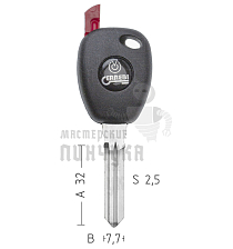 T00DCA6RP TP00DAC-6D.P HU179TE а/пл.c мест.п/чип LOGAN.DACIA - Чертеж