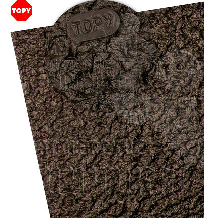 Проф. листовая Topy Rug 960х600х3мм Коричневый (10)