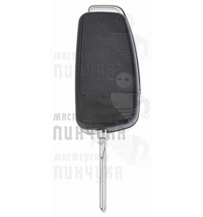Корпус выкидного ключа HU-HAA.P1 HU66 HF55P65 3 кнопки 2 AUDI КНР