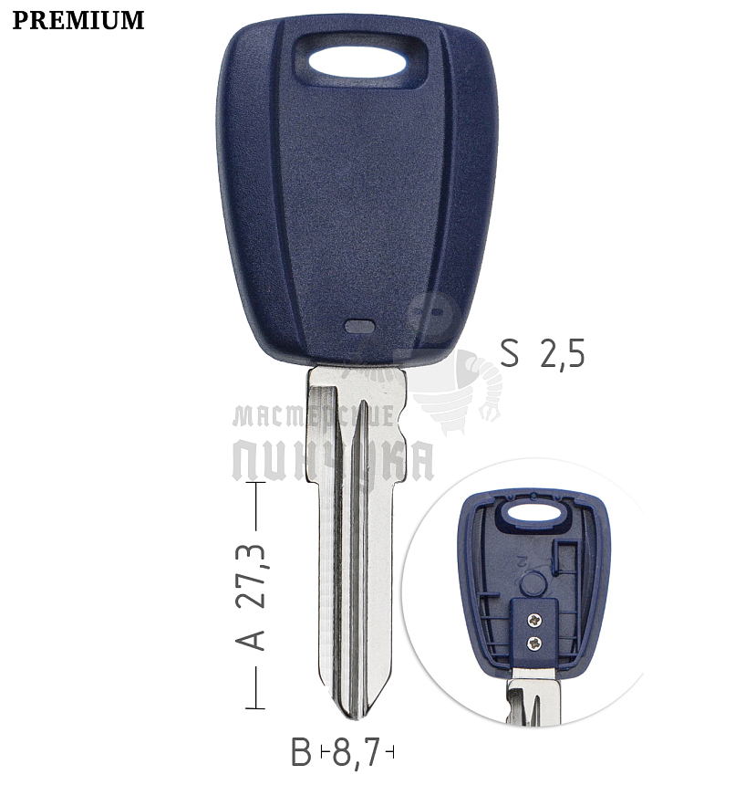 Авто с местом под чип TPX FI-13 GT15 GB14R FIAT  //  КНР