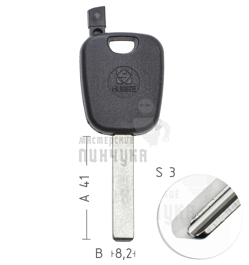 T00HF63P TP00HU-HCAP HU83T0 а/пласт.с мест.п/чип MAN