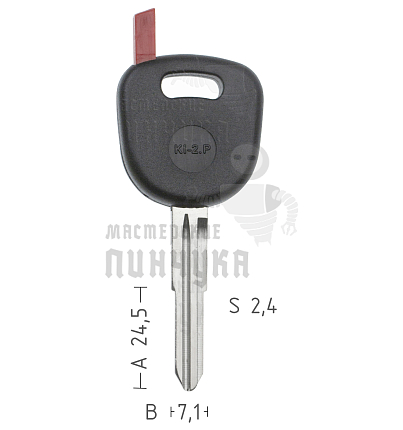 T00KIA3P TP00KI-2P KIA3T0 а/пласт.с мест.п/чип KIA