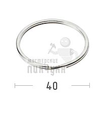 КОЛЬЦО 40D ПЛОСКОЕ - Чертеж