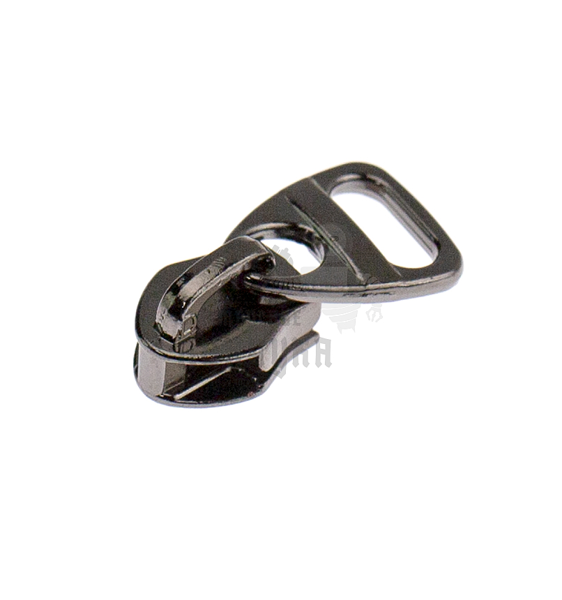 Бегунок для спиральной молнии, тип 5, сумочный N5 цв. никель темн.