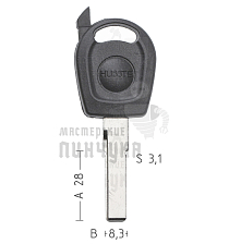 T00HF55P TP00HU-AAP1 HU66T0 а/сп.пл.с мест.п/чип FORD/SKODA/VW - Чертеж