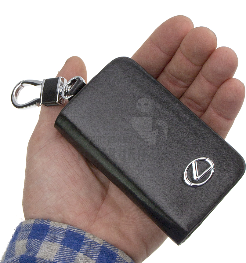 Ключница с карабином LEXUS //