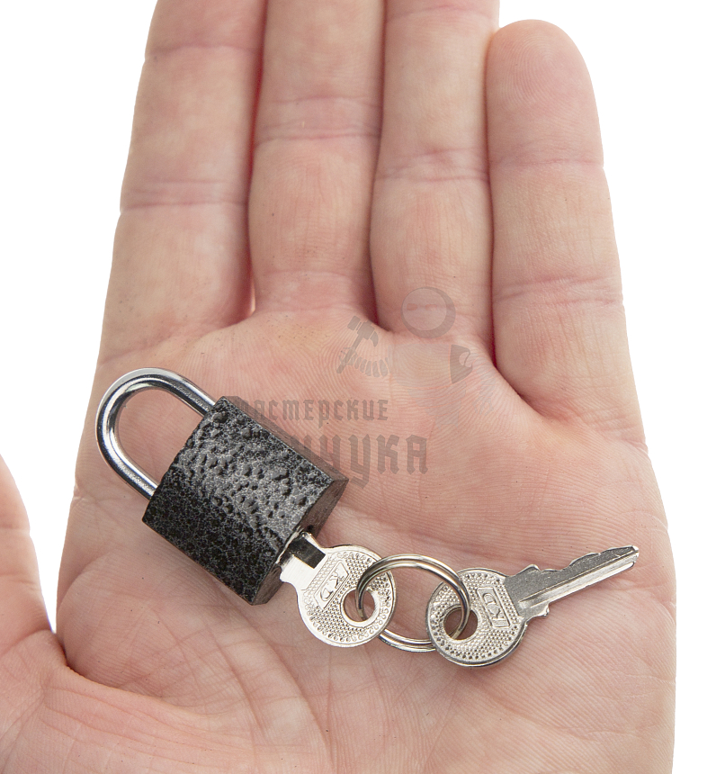 Навесной замок СК Р 20 полим.покр. 20мм (2кл)