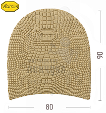 Набойка "Vibram Explosion" 5340 (020),цв. бежевый - Чертеж