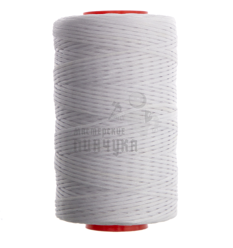 Нитки прошив.вощеные 300D-200м, белый