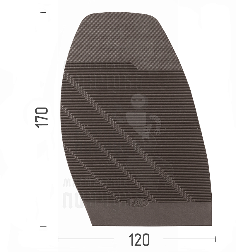 Проф. формованная X-Profi "Классик", цв. коричневый, 1,8мм