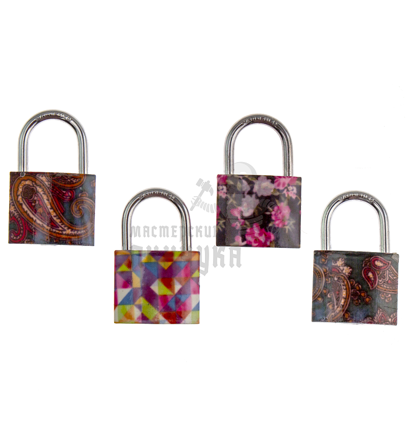 Навесной замок "ABE LOCK", 37мм (цвет произвольный)
