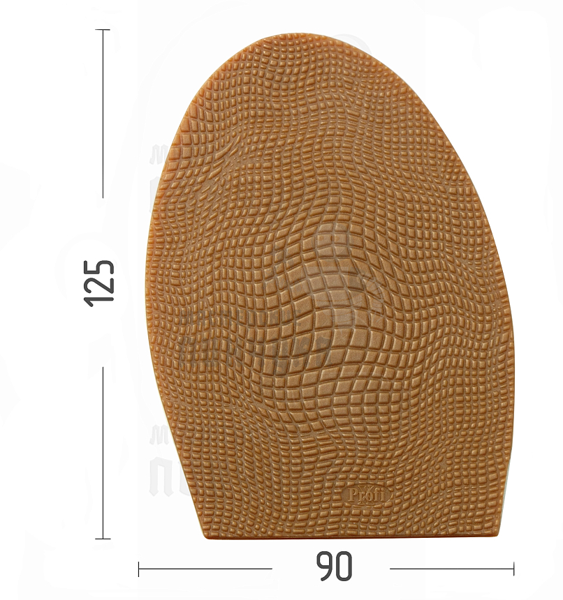 Проф. формованная X-Profi "Черепашка", цв. карамель, 2мм