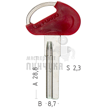 FUARO-2 2паза (29*8,75*2,3) ст.AP-1D бронь с пластиком КНР H-273 - Чертеж